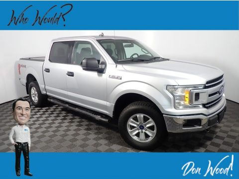 Ingot Silver Ford F150 XLT SuperCrew 4x4.  Click to enlarge.