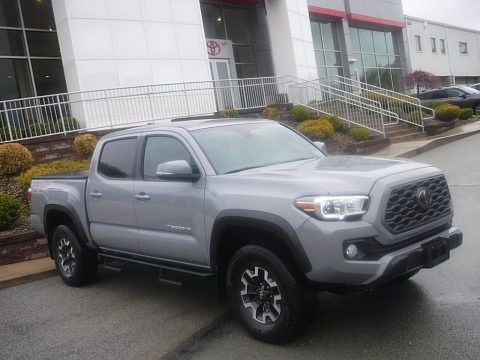 Cement Toyota Tacoma TRD Off Road Double Cab 4x4.  Click to enlarge.