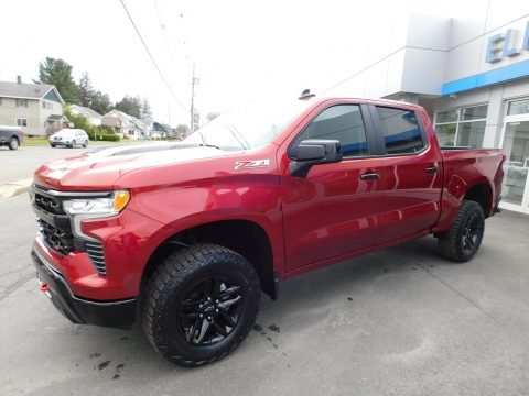 Radiant Red Tintcoat Chevrolet Silverado 1500 LT Trail Boss Crew Cab 4x4.  Click to enlarge.