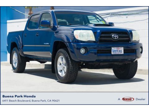 Speedway Blue Toyota Tacoma PreRunner Double Cab.  Click to enlarge.