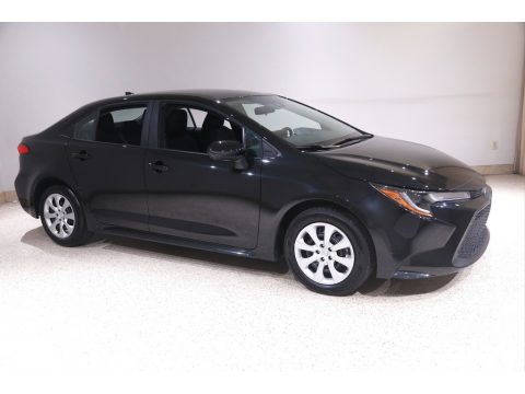 Black Sand Pearl Toyota Corolla LE.  Click to enlarge.