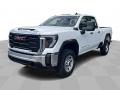 Front 3/4 View of 2024 GMC Sierra 2500HD Pro Double Cab 4WD #1