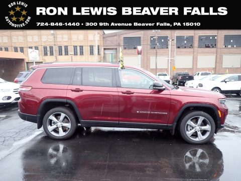 Velvet Red Pearl Jeep Grand Cherokee L Limited 4x4.  Click to enlarge.