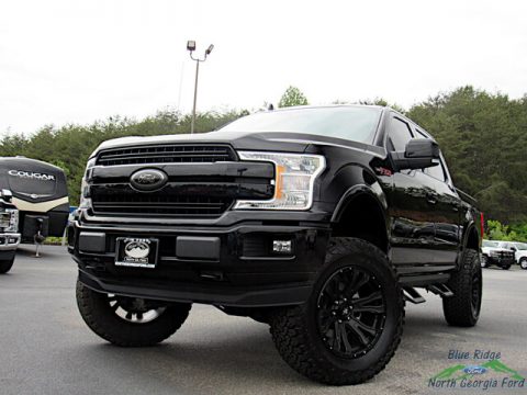 Agate Black Ford F150 Lariat SuperCrew 4x4.  Click to enlarge.