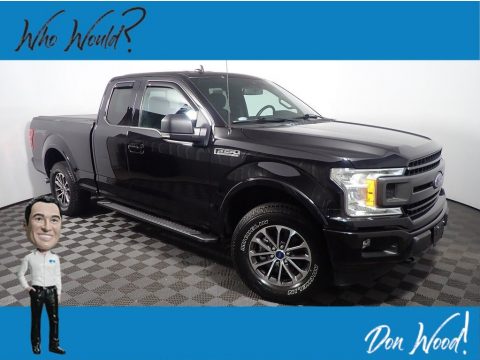 Agate Black Ford F150 XLT SuperCrew 4x4.  Click to enlarge.