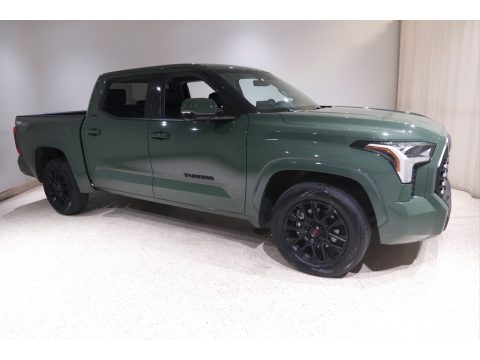 Army Green Toyota Tundra SR5 Crew Cab 4x4.  Click to enlarge.