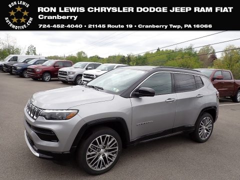 Billet Silver Metallic Jeep Compass Limited 4x4.  Click to enlarge.