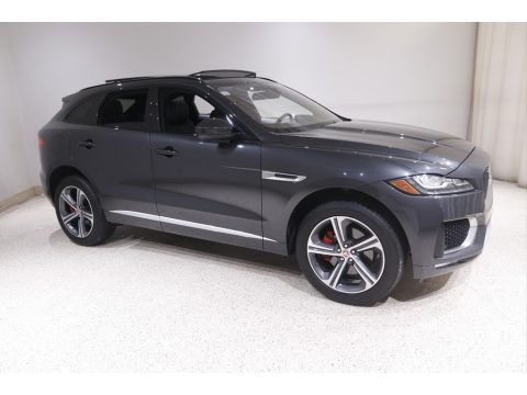 Storm Grey Jaguar F-PACE 35t AWD S.  Click to enlarge.