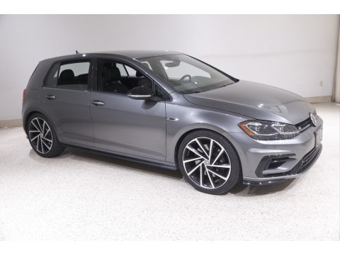 Indium Gray Metallic Volkswagen Golf R 4Motion W/DCC. NAV..  Click to enlarge.