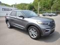 Front 3/4 View of 2023 Ford Explorer XLT 4WD #2