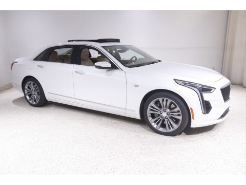 Crystal White Tricoat Cadillac CT6 Platinum AWD.  Click to enlarge.