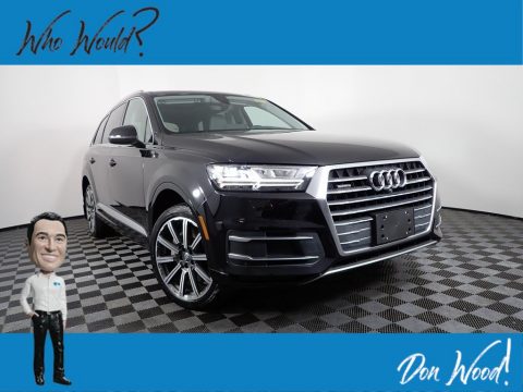Night Black Audi Q7 45 Premium Plus quattro.  Click to enlarge.