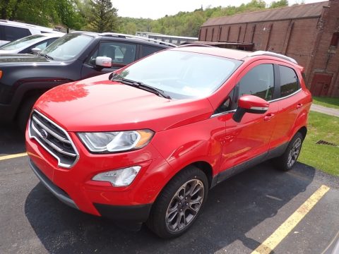 Race Red Ford EcoSport Titanium 4WD.  Click to enlarge.