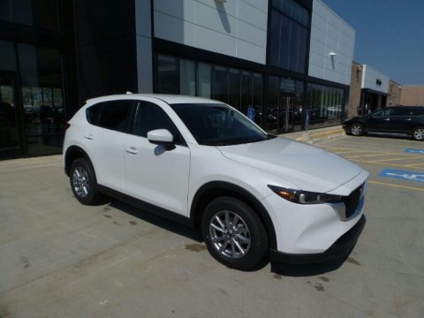 Rhodium White Metallic Mazda CX-5 S Select AWD.  Click to enlarge.
