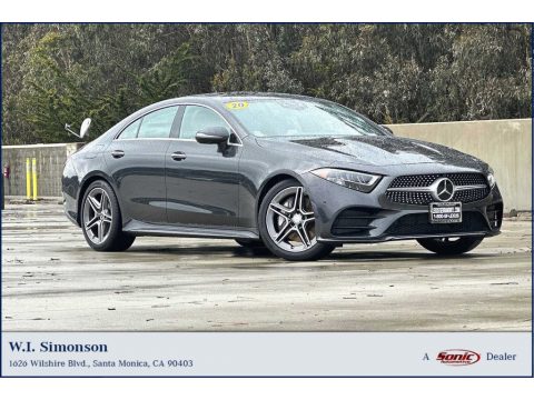 Graphite Gray Metallic Mercedes-Benz CLS 450 Coupe.  Click to enlarge.