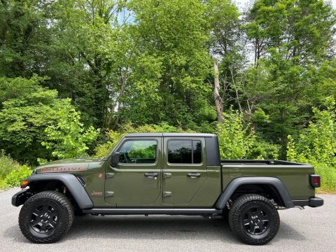 Sarge Green Jeep Gladiator Mojave 4x4.  Click to enlarge.