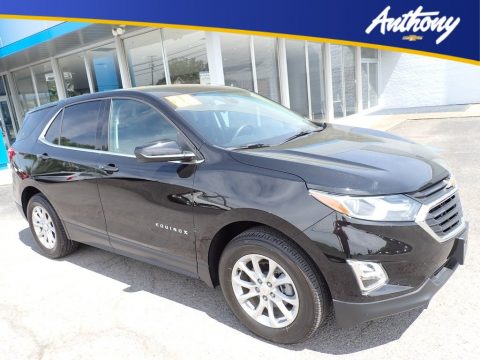 Mosaic Black Metallic Chevrolet Equinox LT AWD.  Click to enlarge.