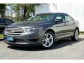Front 3/4 View of 2018 Ford Taurus SE #12