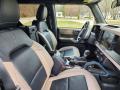 Front Seat of 2022 Ford Bronco Wildtrak 4x4 4-Door #7