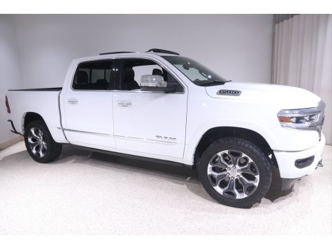 Bright White Ram 1500 Limited Crew Cab 4x4.  Click to enlarge.