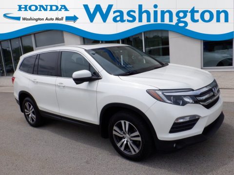 White Diamond Pearl Honda Pilot EX-L AWD. Click to enlarge. White Diamond Pearl Honda Pilot EX-L AWD. Click to enlarge.