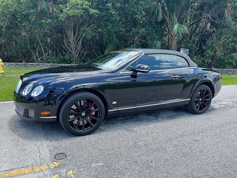 Onyx Black Bentley Continental GTC Speed 80-11 Edition.  Click to enlarge.