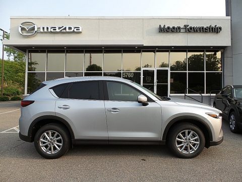 Sonic Silver Metallic Mazda CX-5 S Select AWD.  Click to enlarge.