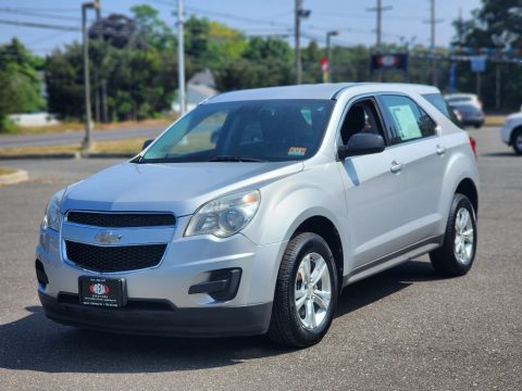 Silver Ice Metallic Chevrolet Equinox LS AWD.  Click to enlarge.