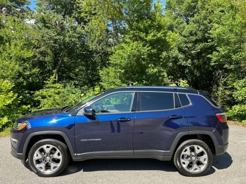 Jazz Blue Pearl Jeep Compass Limted 4x4.  Click to enlarge.