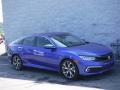  2020 Honda Civic Aegean Blue Metallic #1