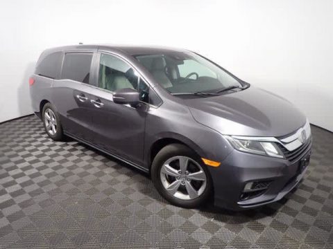 Pacific Pewter Metallic Honda Odyssey EX.  Click to enlarge.