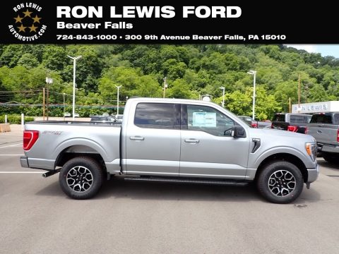 Iconic Silver Metallic Ford F150 XLT SuperCrew 4x4.  Click to enlarge.