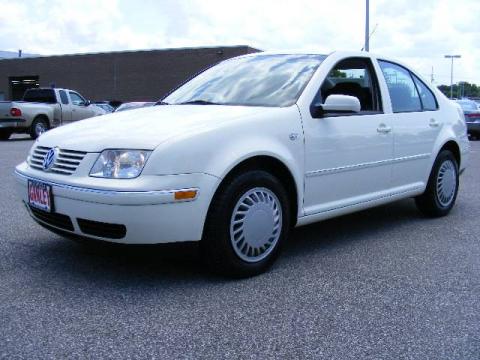 Campanella White Volkswagen Jetta GL Sedan.  Click to enlarge.