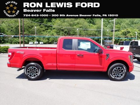 Race Red Ford F150 XLT SuperCab 4x4.  Click to enlarge.