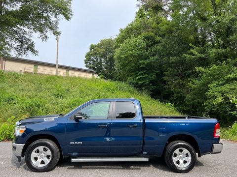 Patriot Blue Pearl Ram 1500 Big Horn Quad Cab 4x4.  Click to enlarge.