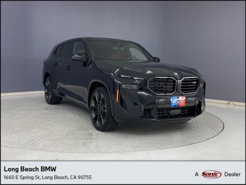 Black Sapphire Metallic BMW XM .  Click to enlarge.
