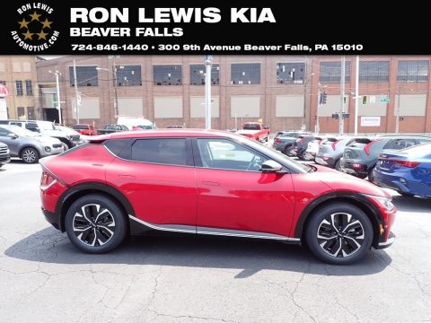Runway Red Kia EV6 Wind AWD.  Click to enlarge.