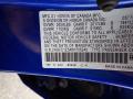 Honda Color Code B593M Agean Blue Metallic #15