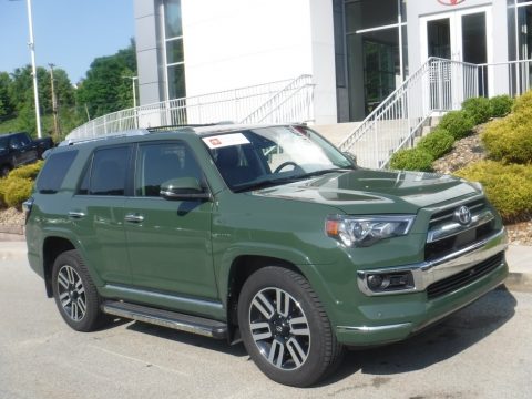Army Green Toyota 4Runner Limited 4x4.  Click to enlarge.