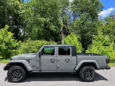 Sting-Gray Jeep Gladiator Willys 4x4.  Click to enlarge.