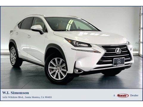 Eminent White Pearl Lexus NX 200t.  Click to enlarge.