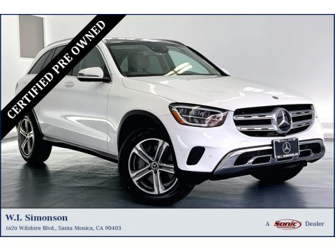 Polar White Mercedes-Benz GLC 300.  Click to enlarge.