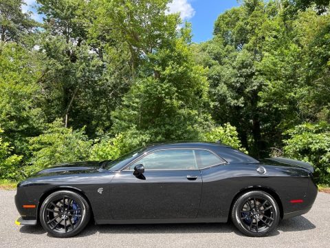 Pitch Black Dodge Challenger SRT Hellcat JailBreak.  Click to enlarge.