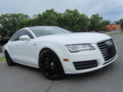 Ibis White Audi A7 3.0T quattro Premium. Click to enlarge. Ibis White Audi A7 3.0T quattro Premium. Click to enlarge.
