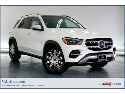 Polar White Mercedes-Benz GLE 350 4Matic.  Click to enlarge.