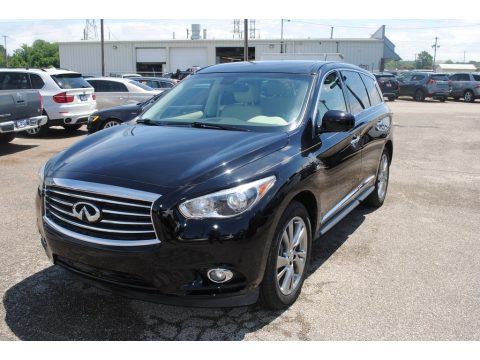 Black Obsidian Infiniti QX60 3.5 AWD.  Click to enlarge.