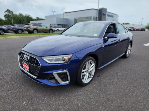 Navarra Blue Metallic Audi A4 Premium quattro.  Click to enlarge.