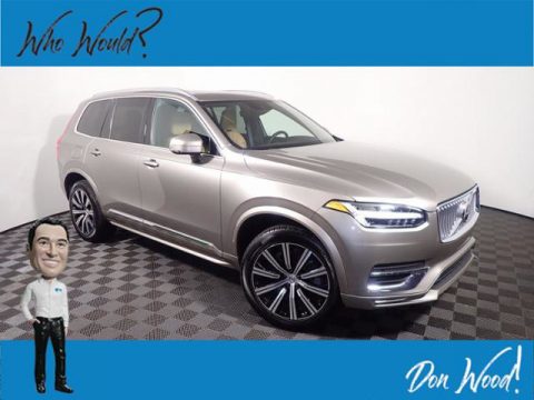 Pebble Gray Metallic Volvo XC90 T6 AWD Inscription.  Click to enlarge.