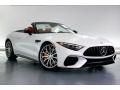 Front 3/4 View of 2023 Mercedes-Benz SL AMG 63 Roadster #12