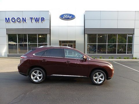 Claret Mica Lexus RX 350 AWD.  Click to enlarge.